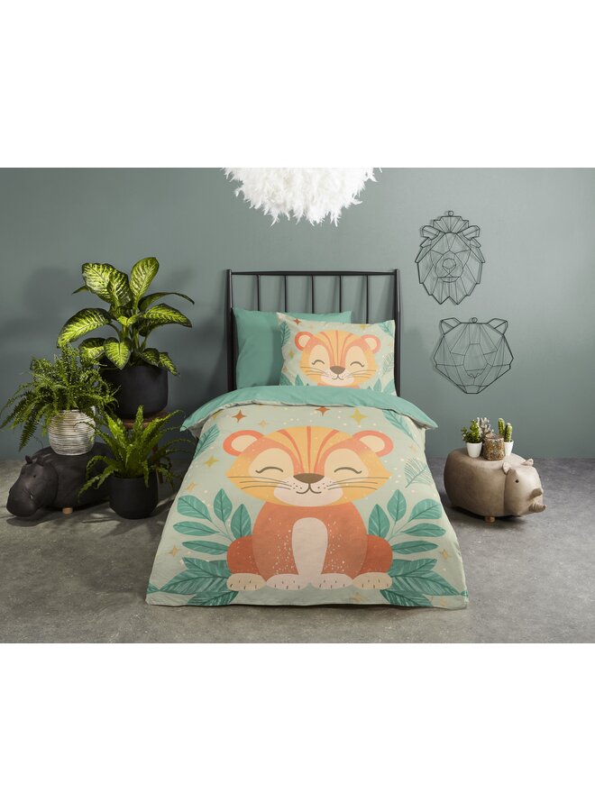 Pure Dekbedovertrek Kids Thijn Groen - Microvezel