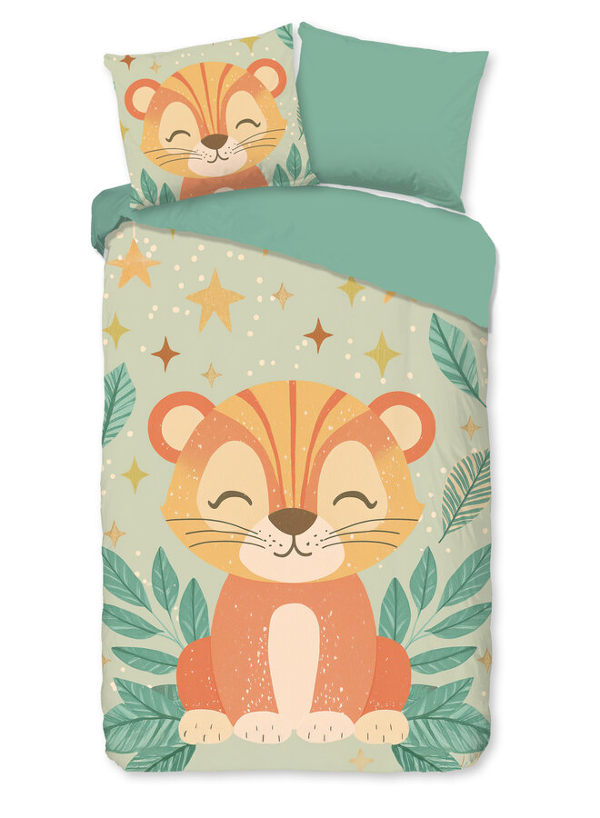 Pure Dekbedovertrek Kids Thijn Groen - Microvezel