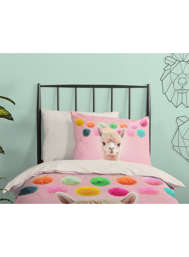 Pure Dekbedovertrek Kids Relaxing Roze - Microvezel