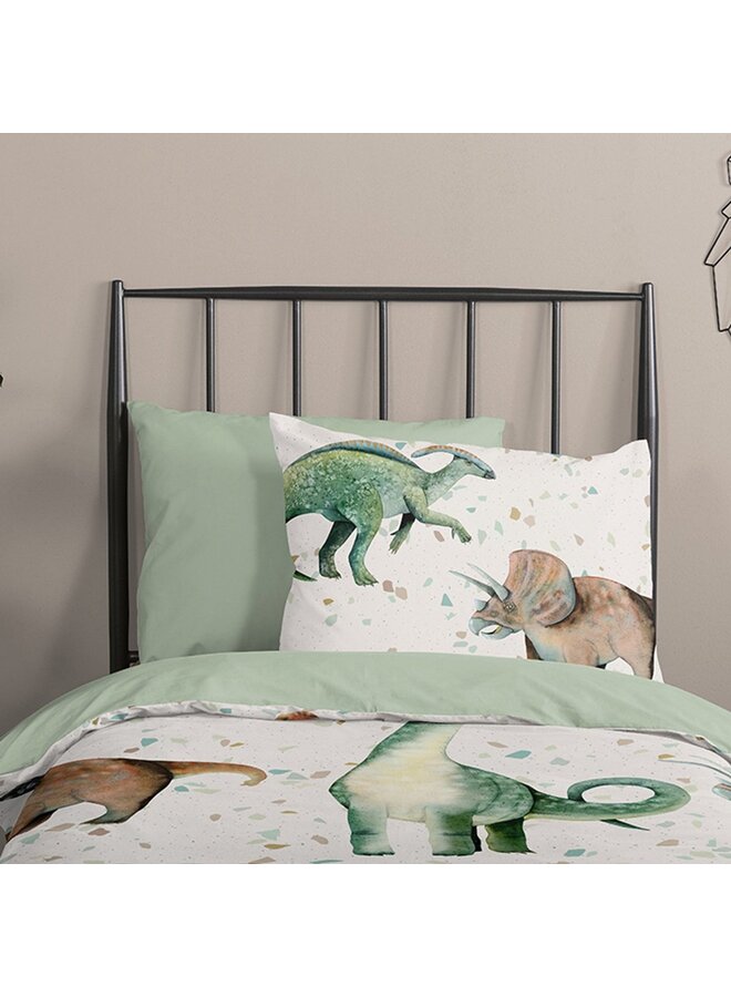 Pure Dekbedovertrek Kids Jura Groen - Microvezel