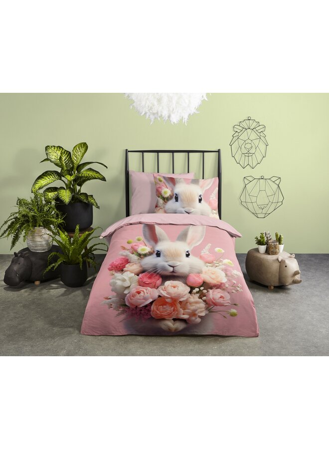 Pure Dekbedovertrek Kids Cathy Roze - Microvezel