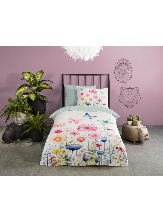 Pure Dekbedovertrek Kids Kiki Multi - Microvezel