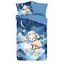 Pure Dekbedovertrek Kids Sheepy Blauw - Microvezel