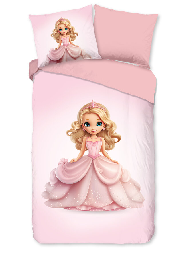 Dekbedovertrek Kids Bella Roze - Microvezel PL3