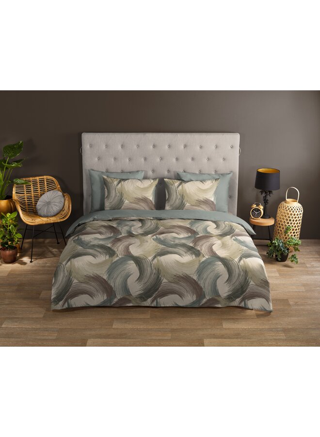 Good Morning Dekbedovertrek Gaston Multi - Katoen