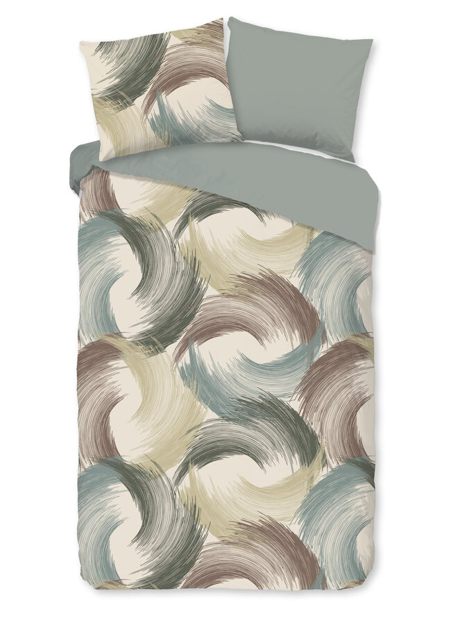 Good Morning Dekbedovertrek Gaston Multi - Katoen