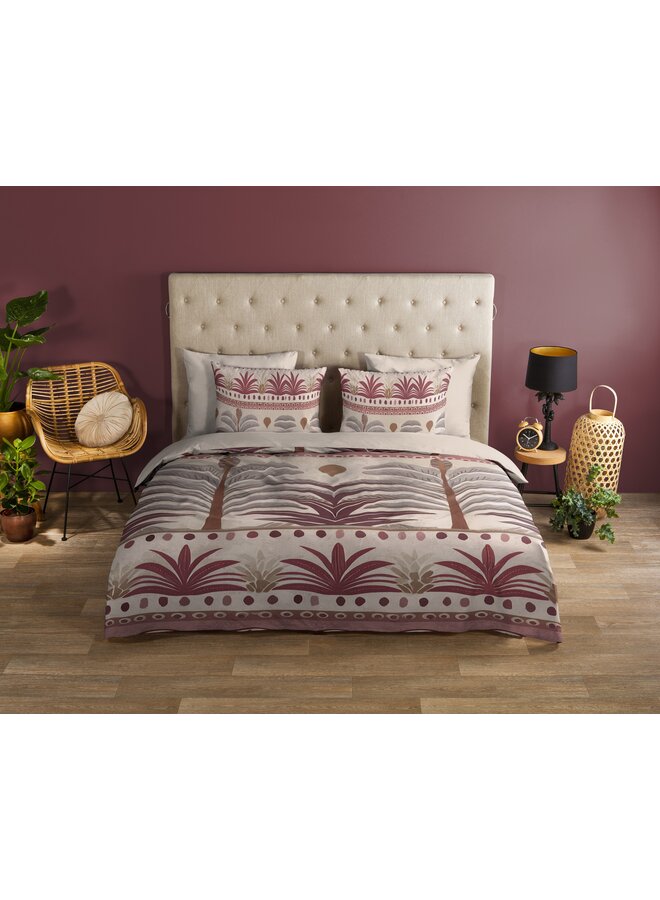 Good Morning Dekbedovertrek Cabana Zand - Katoen