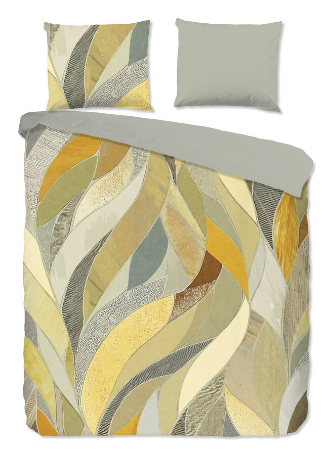 Dekbedovertrek Yellowstone Grijs - Katoen