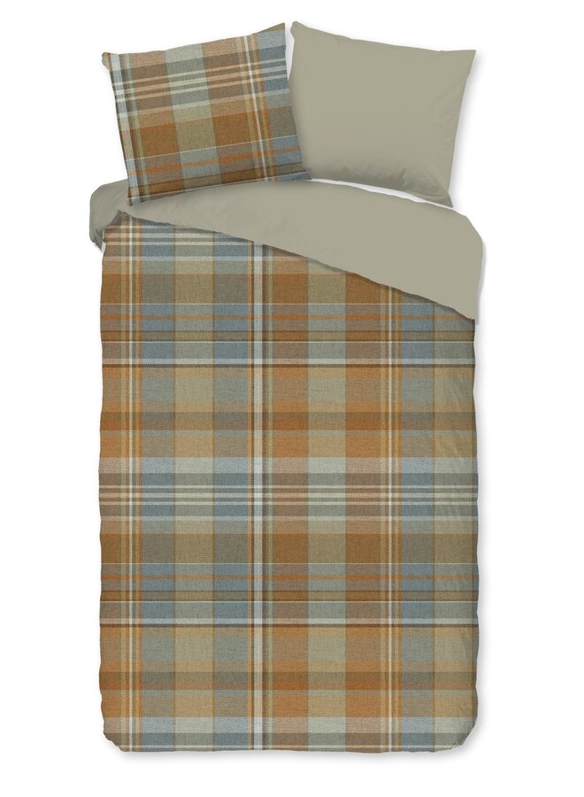 Good Morning Dekbedovertrek Humfried Bruin - Katoen