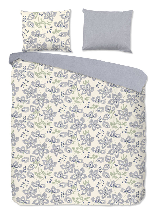 Good Morning Dekbedovertrek Vesper Ecru - Katoen