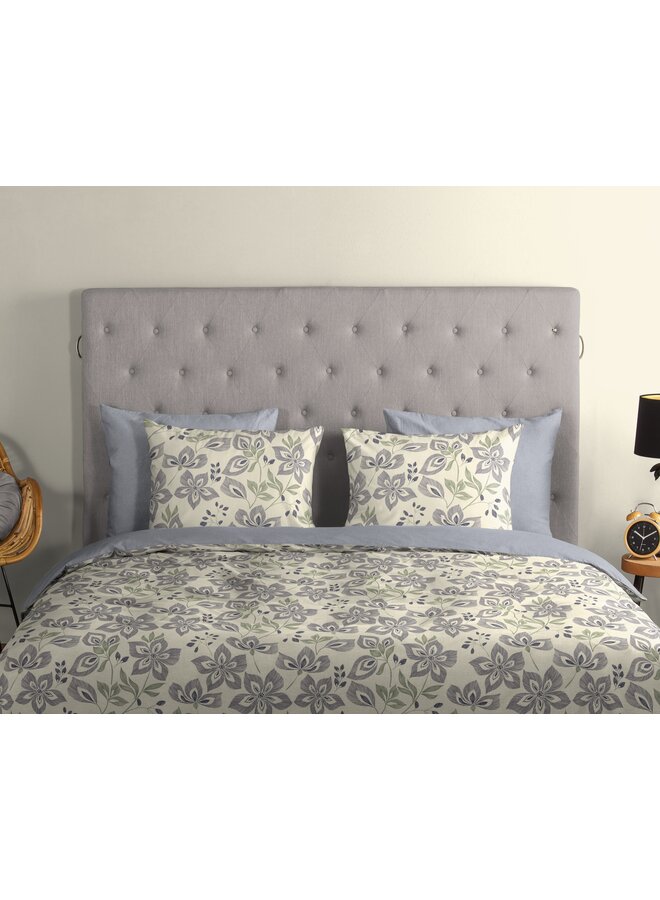 Good Morning Dekbedovertrek Vesper Ecru - Katoen