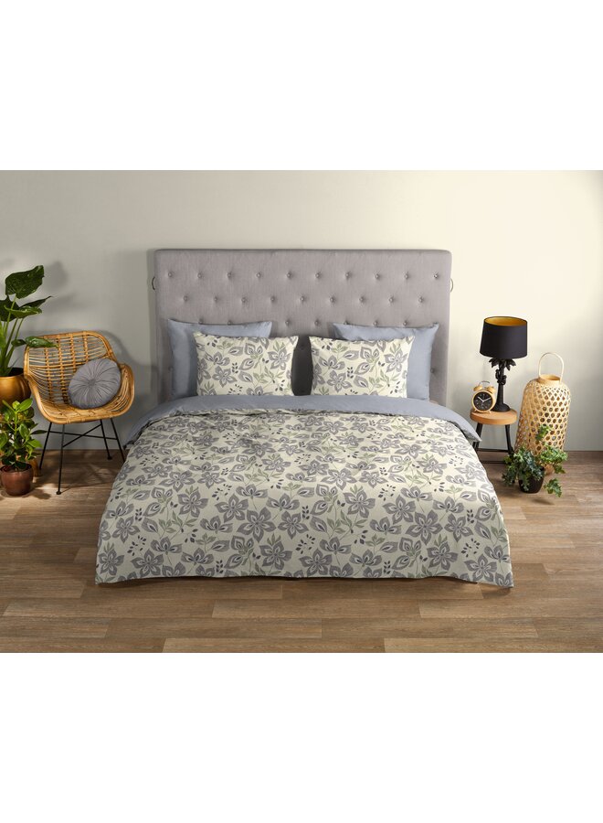 Good Morning Dekbedovertrek Vesper Ecru - Katoen