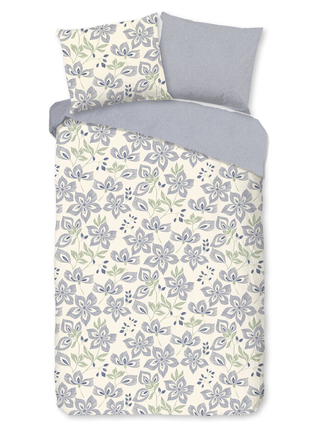 Good Morning Dekbedovertrek Vesper Ecru - Katoen