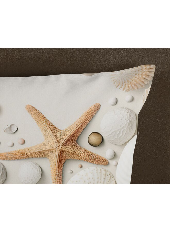 Good Morning Dekbedovertrek Cote Zand - Katoen