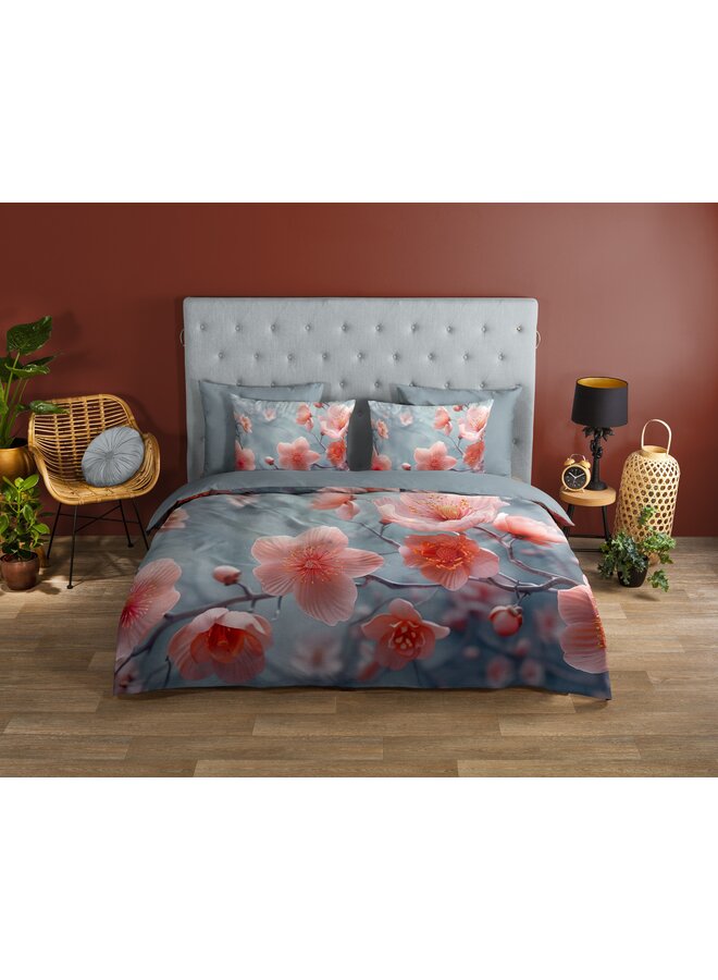 Good Morning Dekbedovertrek Sartre Grijs - Katoen