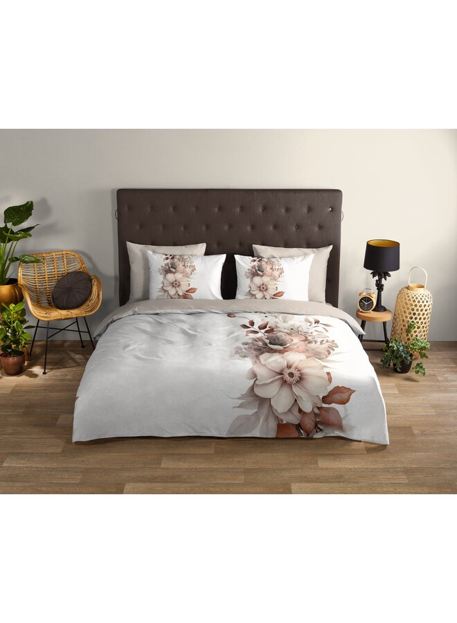 Good Morning Dekbedovertrek Vester Ecru - Katoen