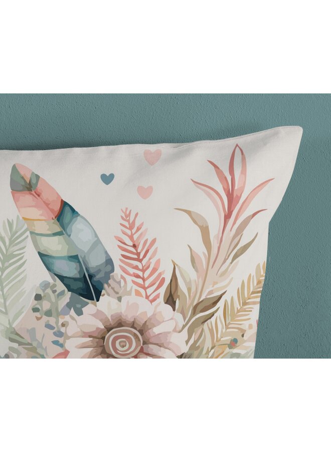 Good Morning Dekbedovertrek Videl Ecru - Katoen