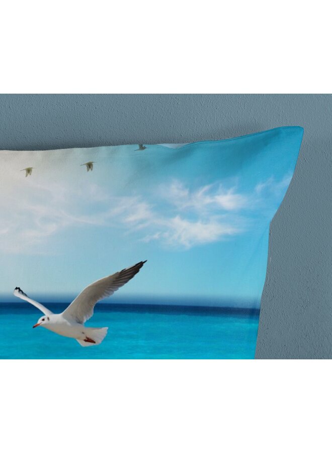 Good Morning Dekbedovertrek Sealife Multi - Katoen