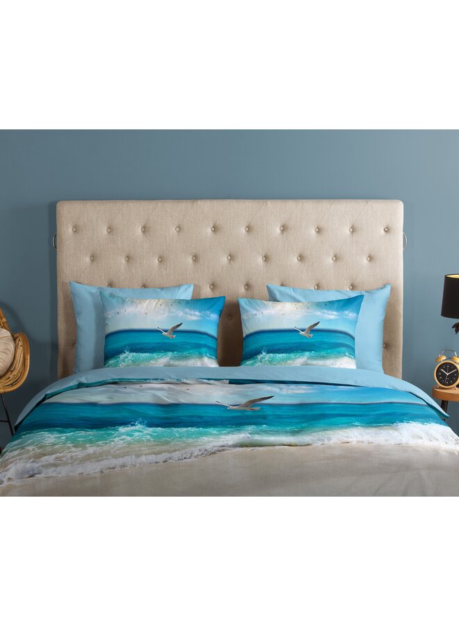 Good Morning Dekbedovertrek Sealife Multi - Katoen