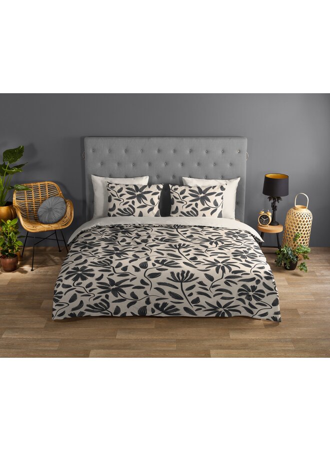 Good Morning Dekbedovertrek Emilia Ecru - Katoen