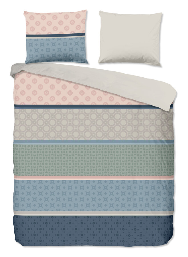 Good Morning Dekbedovertrek Vida Multi - Katoen
