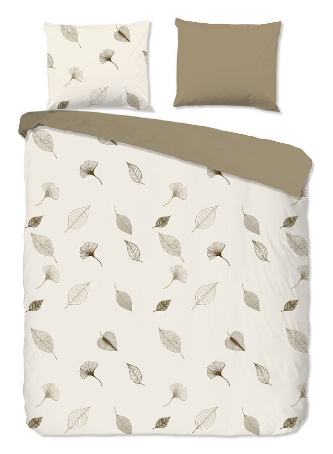 Dekbedovertrek Saar Ecru - Katoen PL1