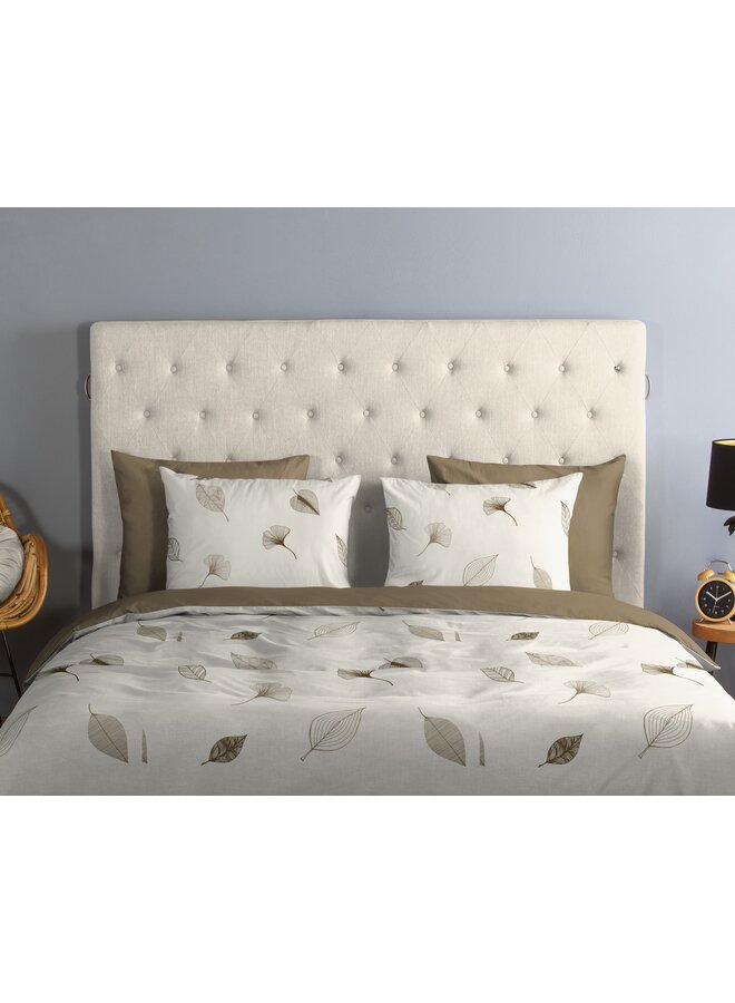 Good Morning Dekbedovertrek Saar Ecru - Katoen