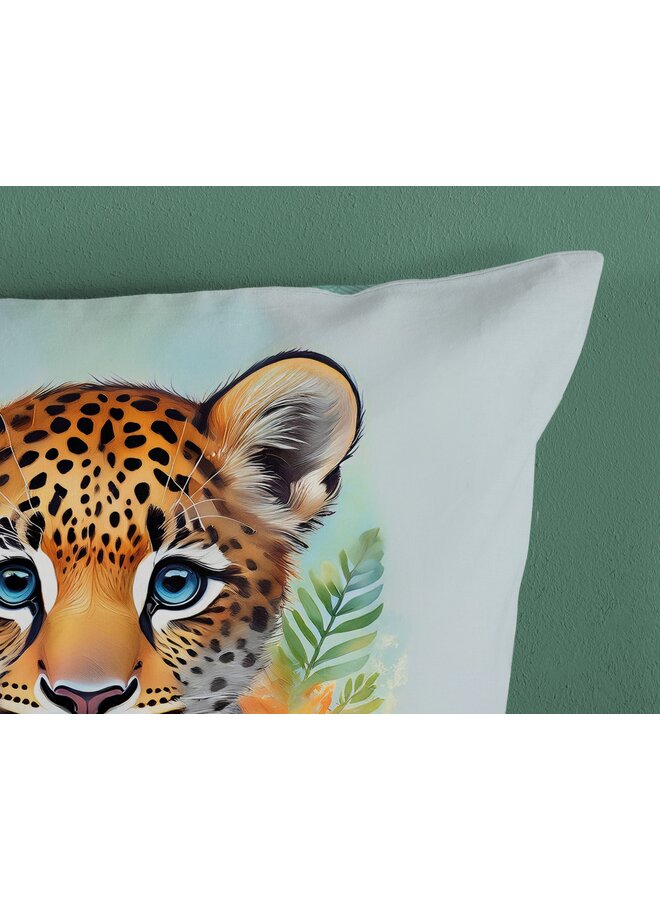 Good Morning Dekbedovertrek Kids Lodewijk Mint - Katoen