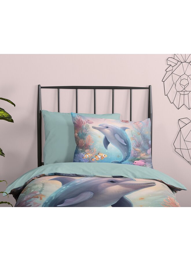 Good Morning Dekbedovertrek Kids Baya Multi - Katoen