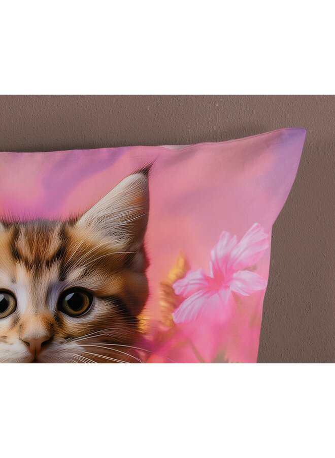 Good Morning Dekbedovertrek Kids Kadi Roze - Katoen