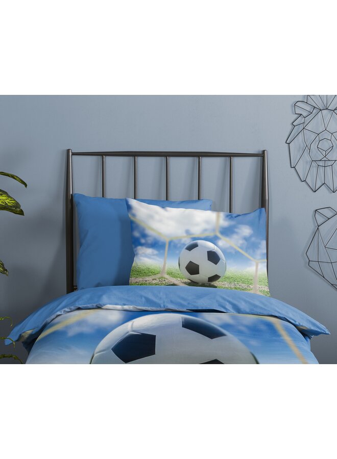 Good Morning Dekbedovertrek Kids Maurits Blauw - Katoen