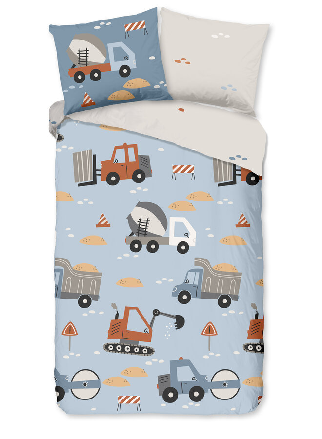 Dekbedovertrek Kids Mack Blauw - Katoen PL3