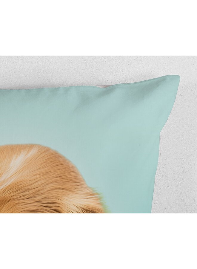 Good Morning Dekbedovertrek Kids Paxy Aqua - Katoen