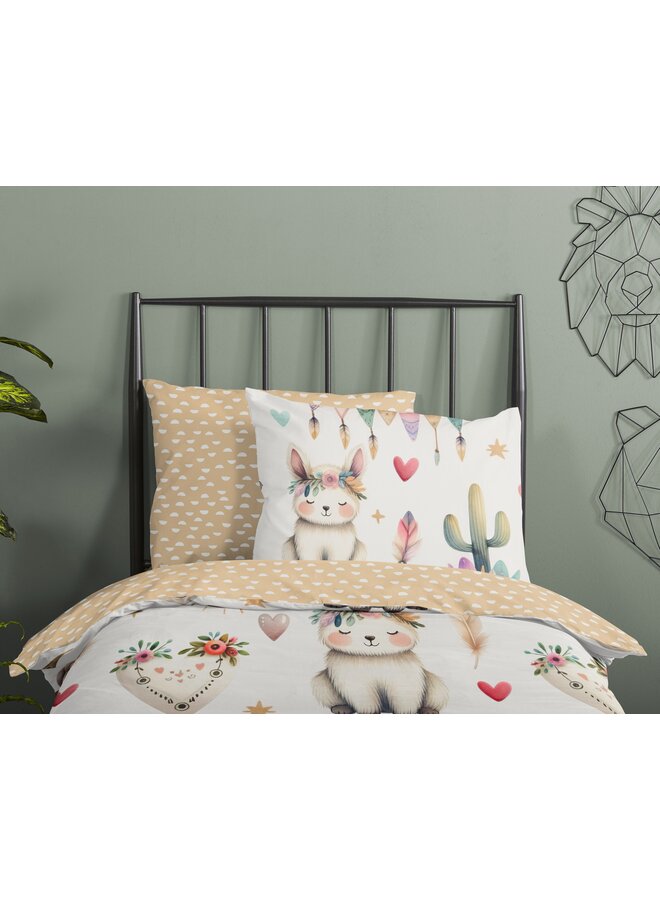 Good Morning Dekbedovertrek Kids Luz Multi - Katoen