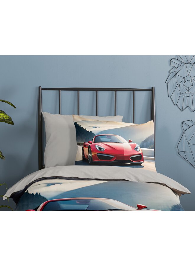 Good Morning Dekbedovertrek Kids Cabrio Multi - Katoen