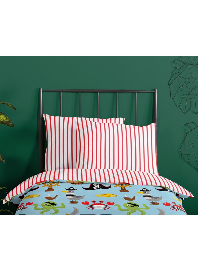 Good Morning Dekbedovertrek Kindermaat Caribbean Multi - Katoen