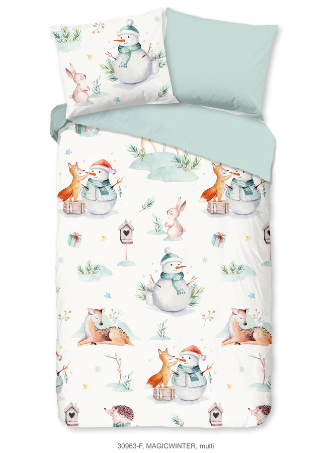 Dekbedovertrek Kids Magicwinter Multi - Flanel PL3
