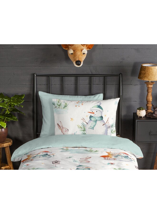 Good Morning Dekbedovertrek Kids Magicwinter Multi - Flanel