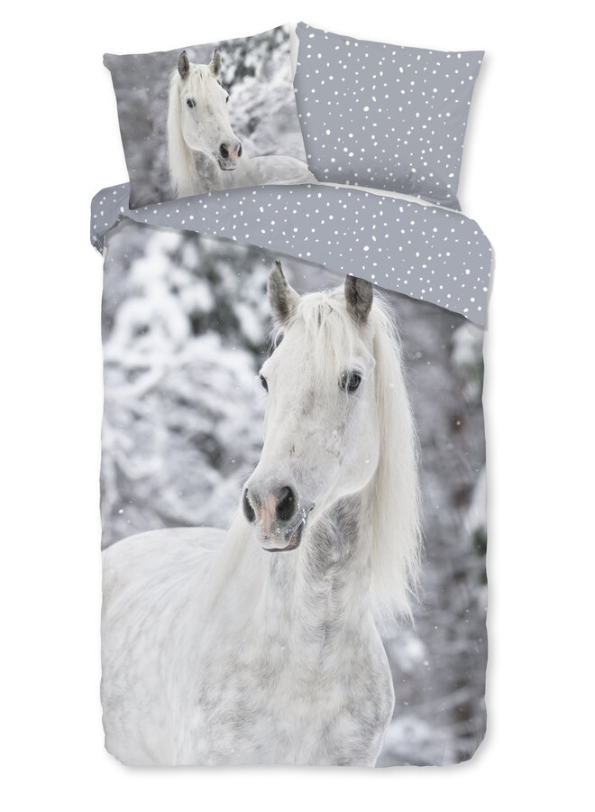 Dekbedovertrek Kids Bonnie Grijs - Flanel PL3