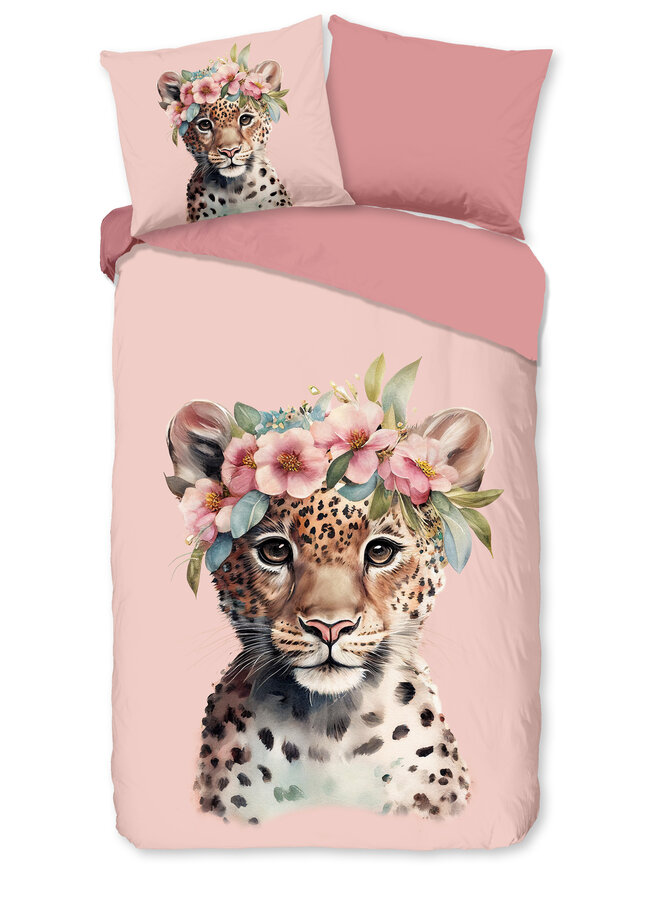 Dekbedovertrek Kids Kiran Roze - Flanel PL3