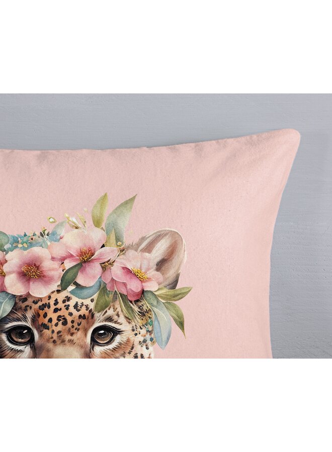 Good Morning Dekbedovertrek Kids Kiran Roze - Flanel