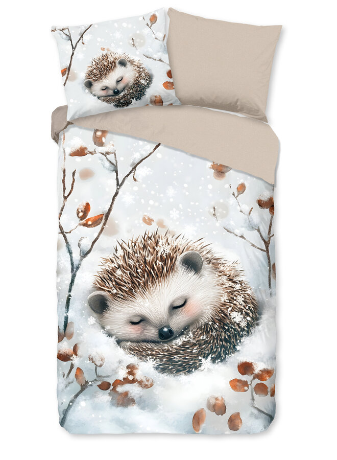 Dekbedovertrek Kids Jussi Grijs - Flanel PL3