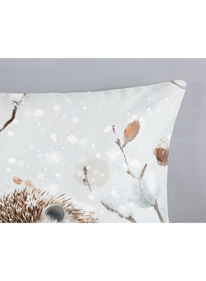 Good Morning Dekbedovertrek Kids Jussi Grijs - Flanel