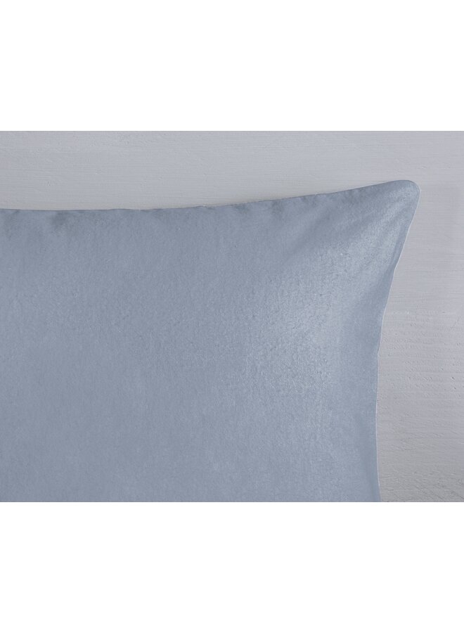 Good Morning Dekbedovertrek Kids Tijmen Blauw - Flanel