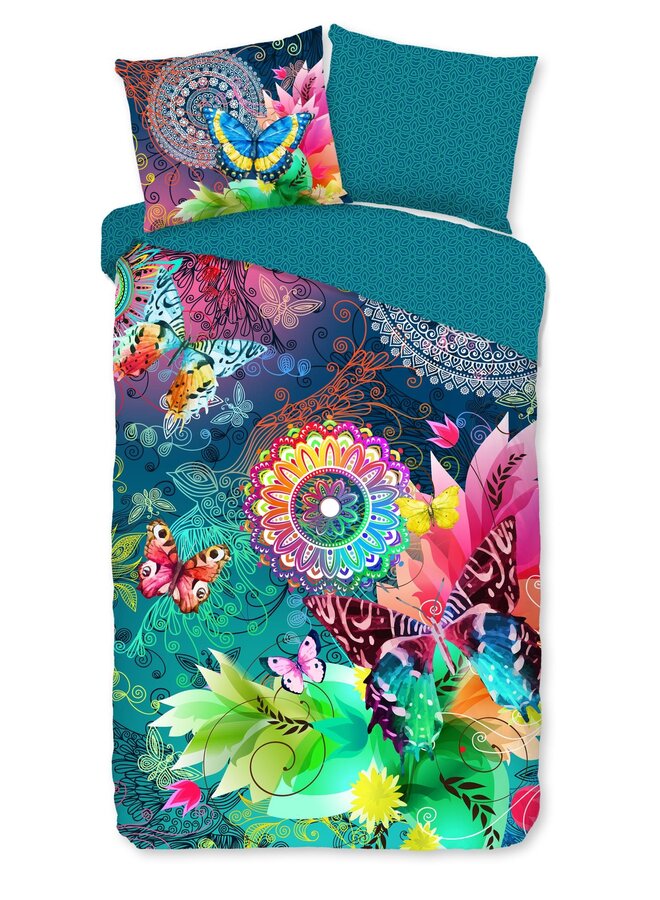 HIP Dekbedovertrek Parada Multi - Katoensatijn