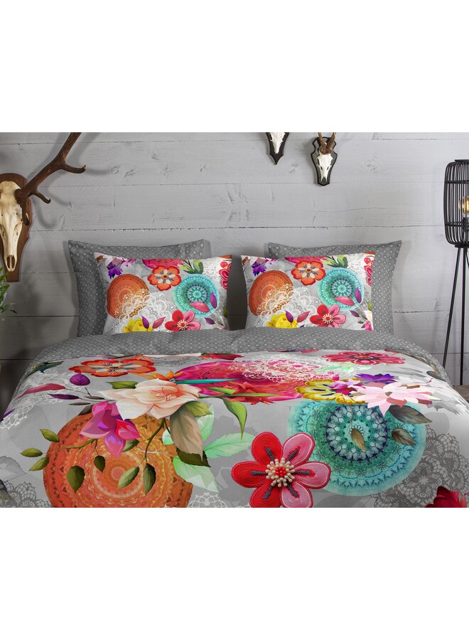 HIP Dekbedovertrek Isarea Multi - Flanel