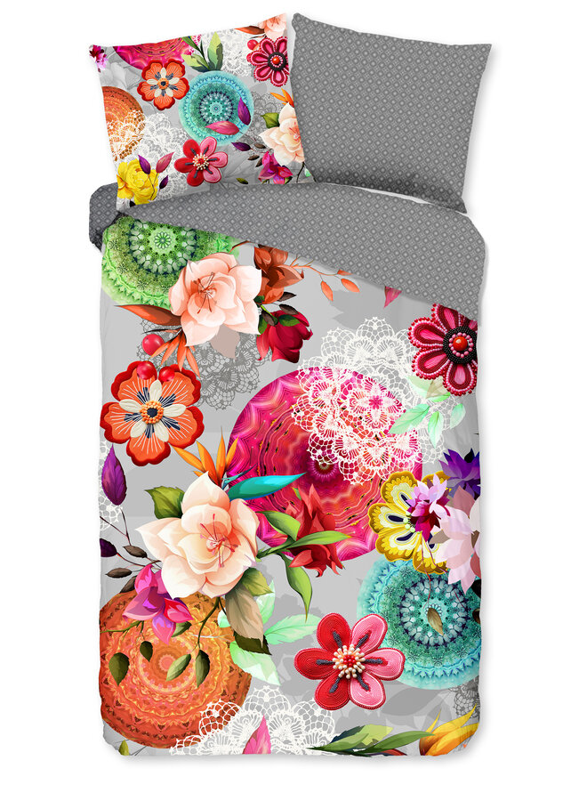 HIP Dekbedovertrek Isarea Multi - Flanel