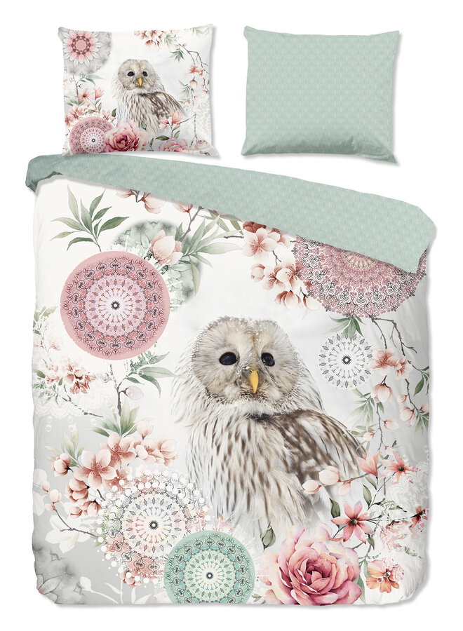 Dekbedovertrek Omaira Ecru - Flanel