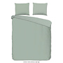 Descanso Dekbedovertrek Hotel Linnen Sevilla Groen - Katoensatijn