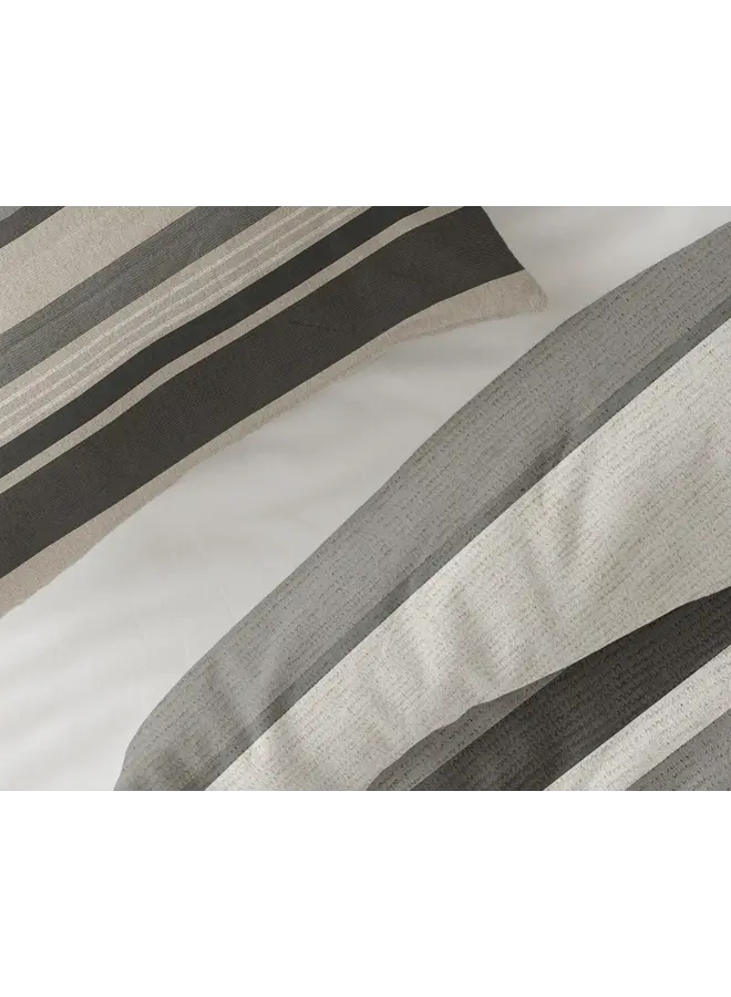 Sleeptime Dekbedovertrek Zuma Taupe - Flanel